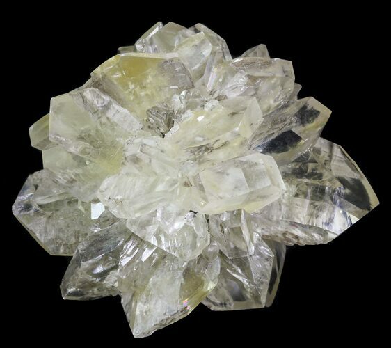 Twinned Selenite Crystals (Fluorescent) - Red River Floodway #64531